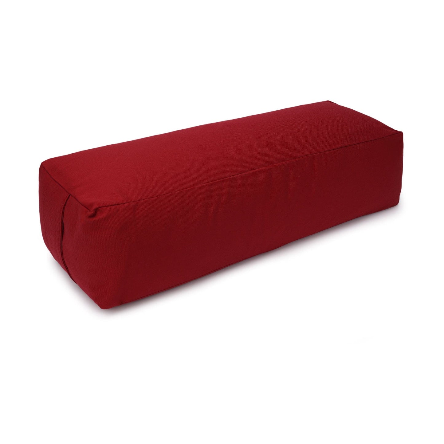 yoga-und-pilates-rechteckbolster-d-regional-hergestellt-bordeaux-buchweizenschalen-60-x-20-x-14-cm-512844 - Flow of Passion