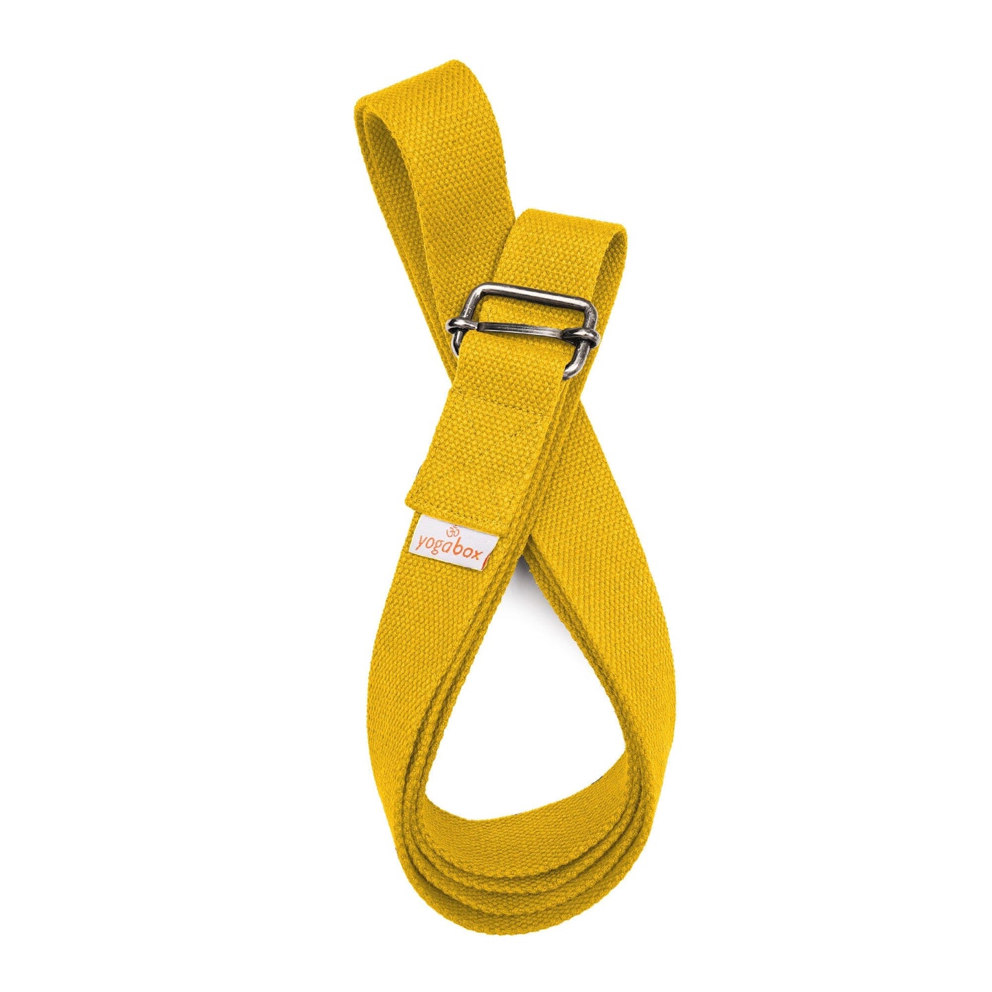yogagurt-basic-mit-schiebeverschluss-gelb-20-m-169516 - Flow of Passion