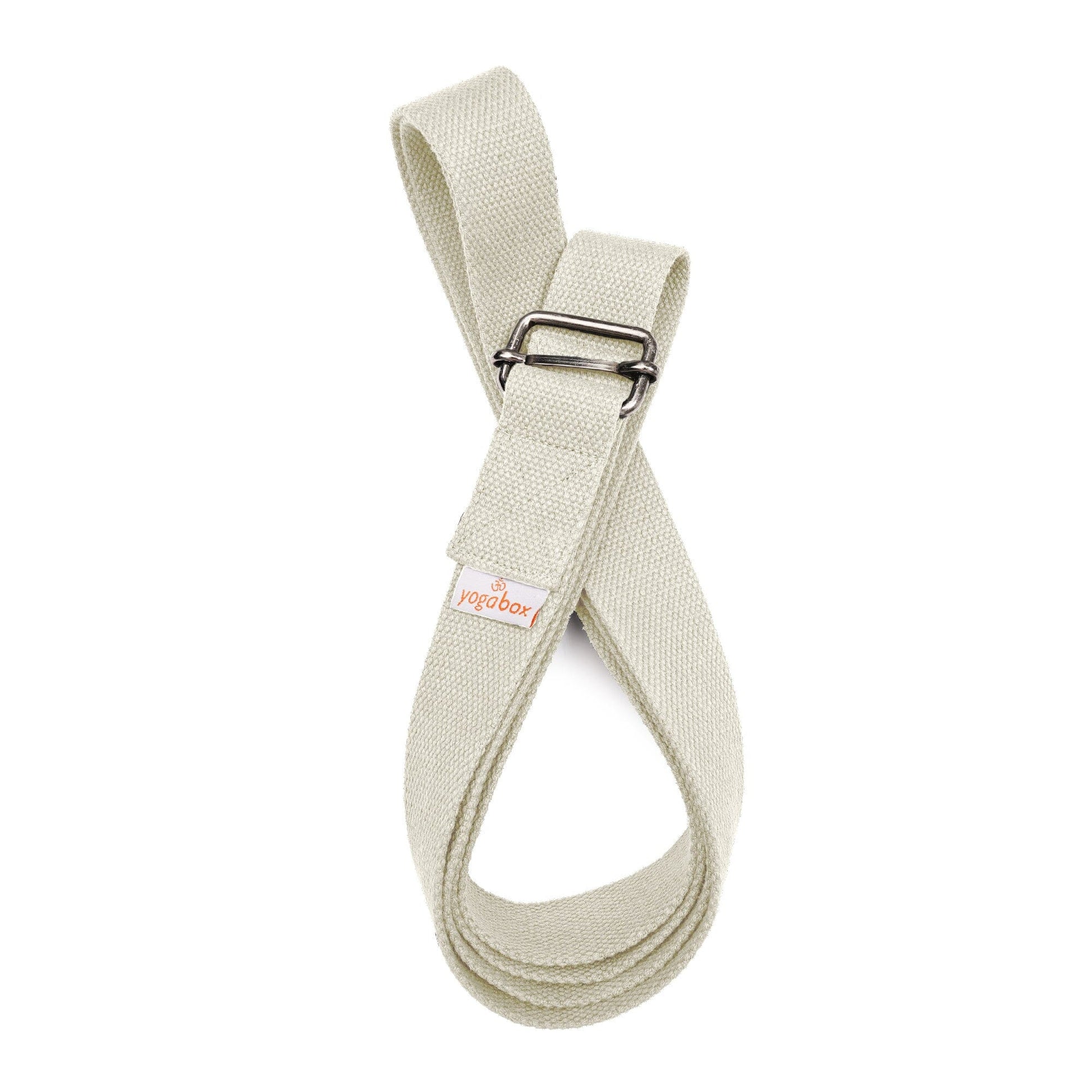 yogagurt-basic-mit-schiebeverschluss-natur-20-m-107329 - Flow of Passion