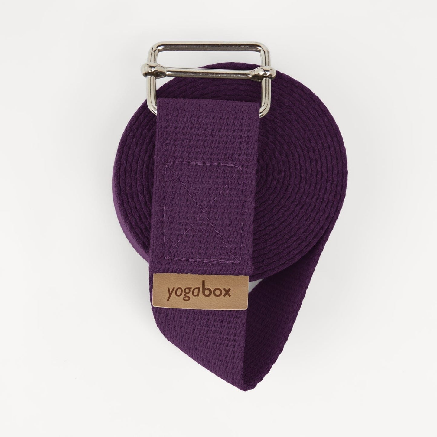 yogagurt-mit-metall-schiebeverschluss-regional-hergestellt-aubergine-30-m-284200 - Flow of Passion