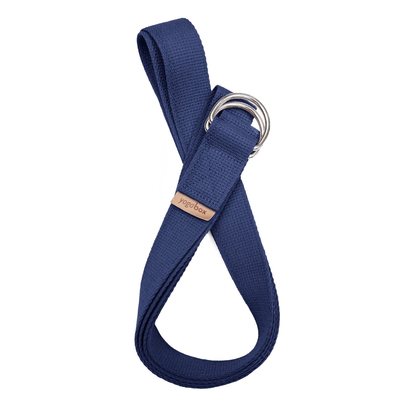 yogagurt-mit-verschluss-aus-zwei-d-ringen-regional-hergestellt-jeansblau-25-m-988369 - Flow of Passion