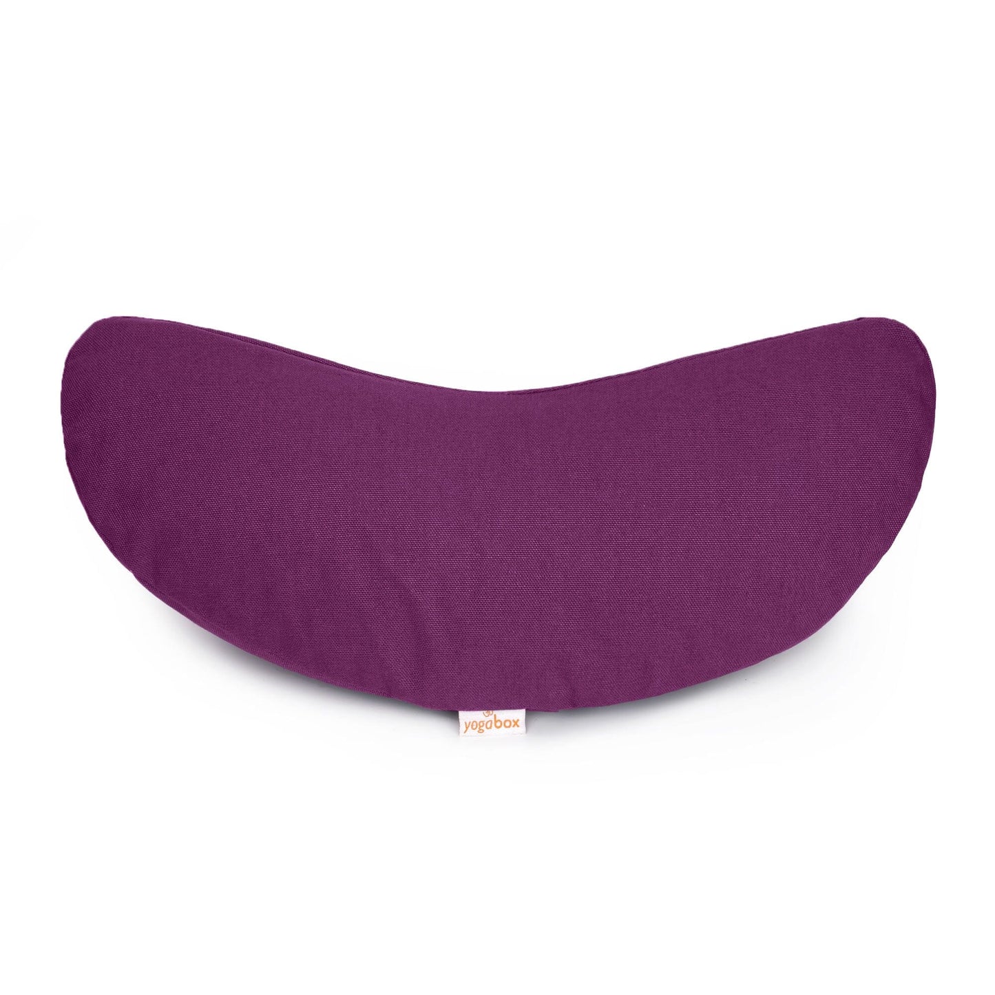yogakissen-halbmond-basic-aubergine-buchweizenschalen-40-x-17-x-12-cm-575880 - Flow of Passion