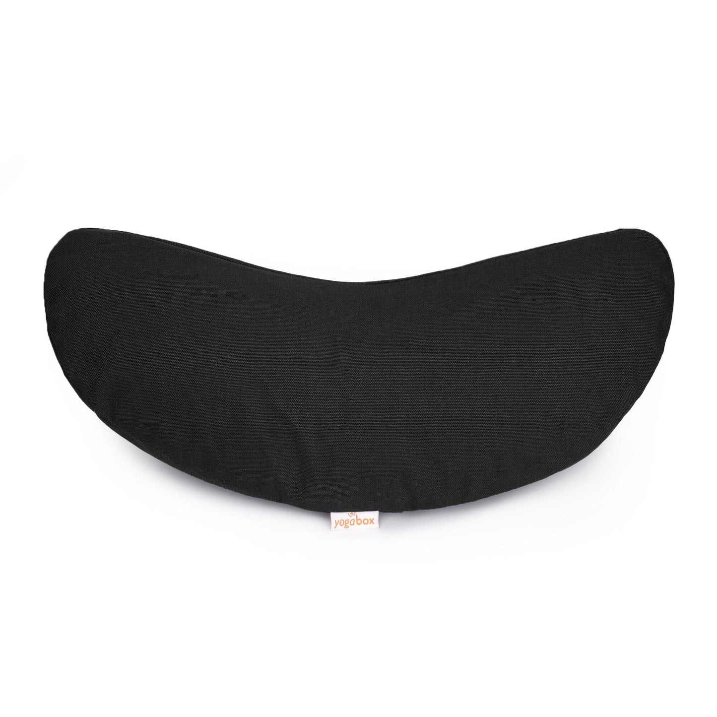 yogakissen-halbmond-basic-schwarz-buchweizenschalen-40-x-17-x-12-cm-550231 - Flow of Passion