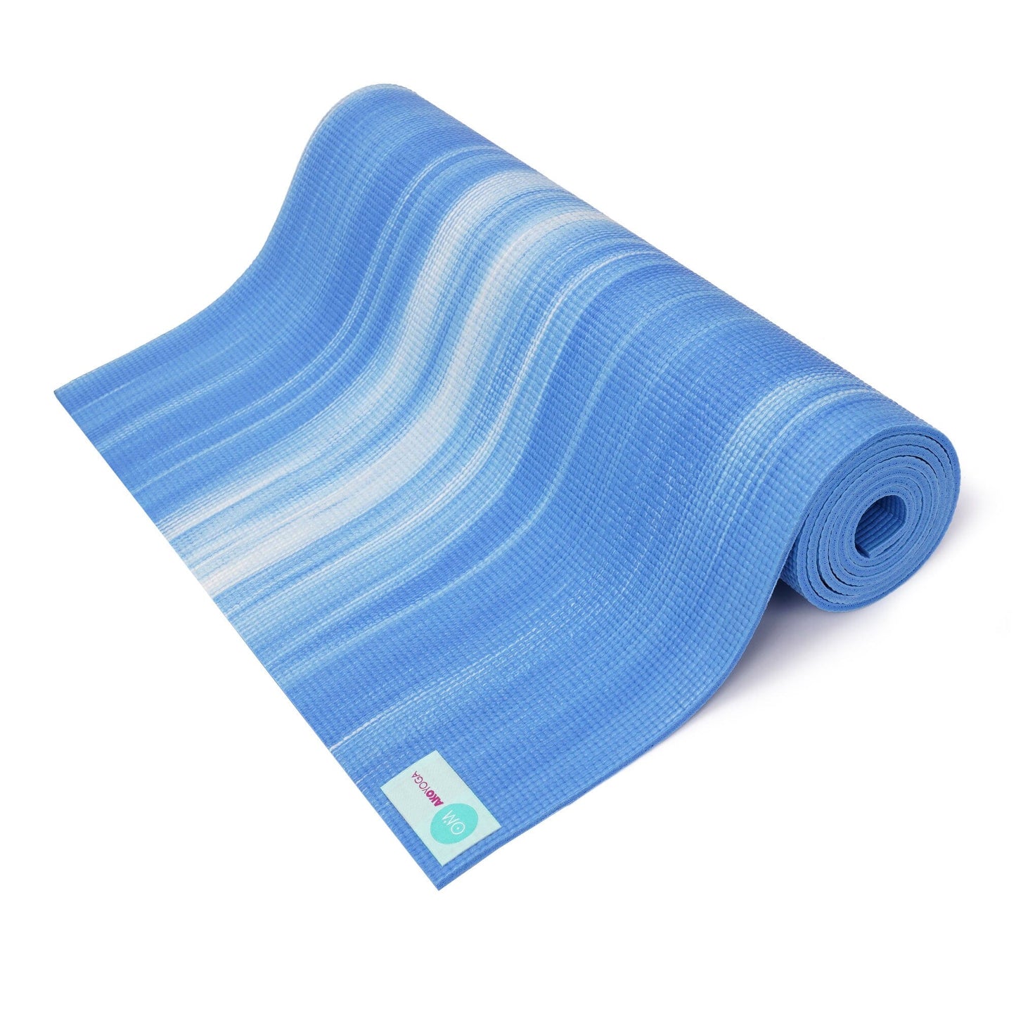 yogamatte-rainbow-blauweiss-183-x-60-x-06-cm-393052 - Flow of Passion