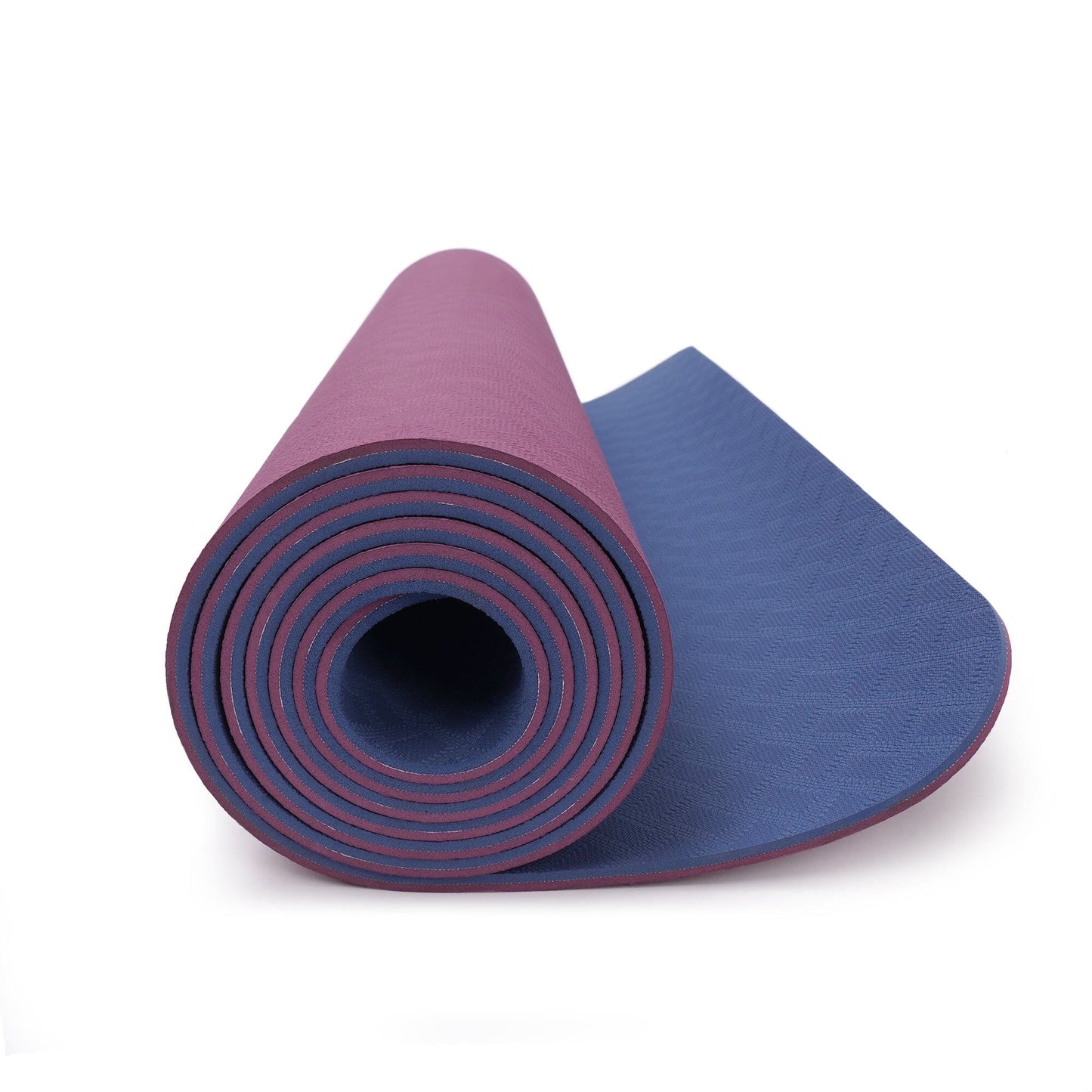 yogamatte-tpe-2-farbig-blauaubergine-183-x-61-x-06-cm-832989 - Flow of Passion