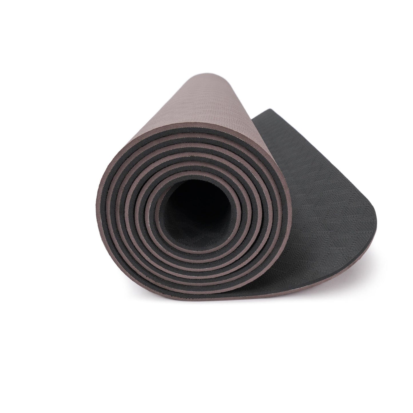 yogamatte-tpe-2-farbig-braunanthrazit-183-x-61-x-06-cm-339700 - Flow of Passion