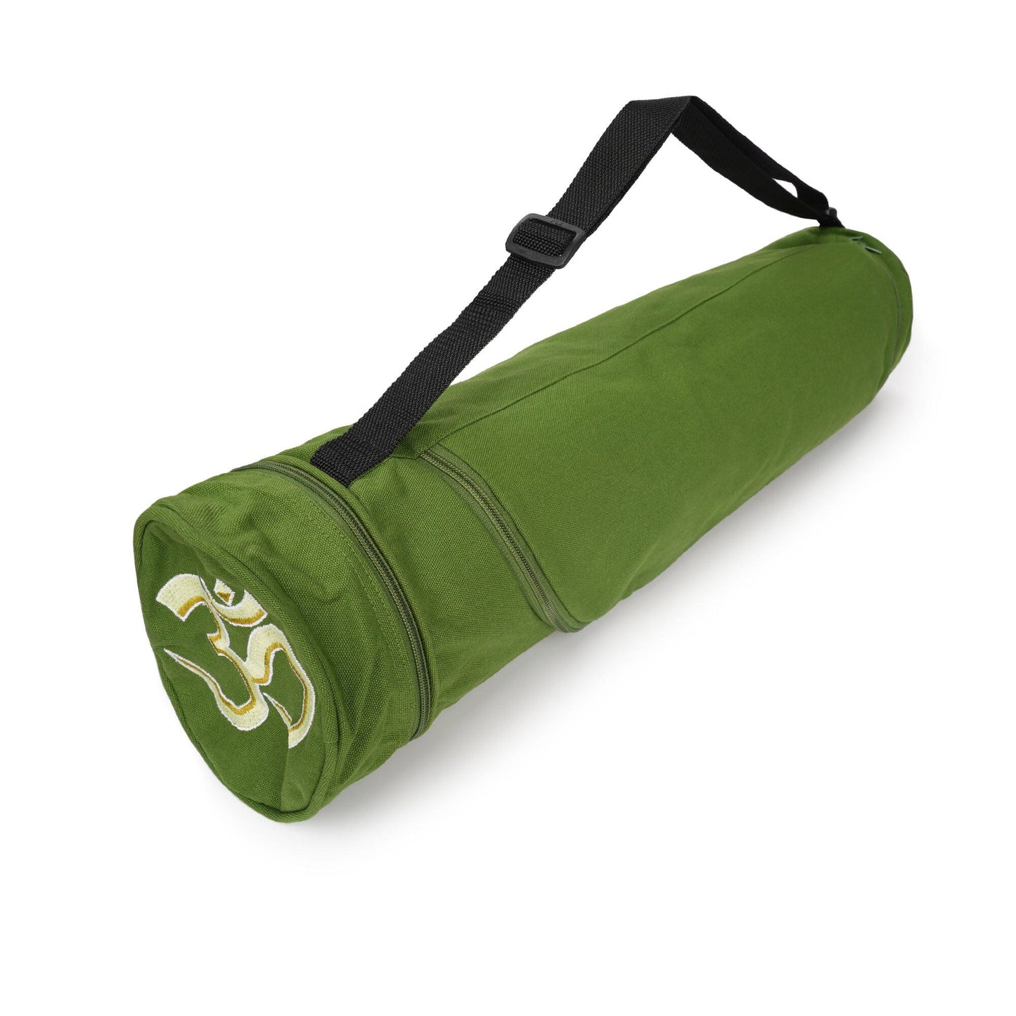 yogatasche-om-baumwolle-olivgrun-71-x-15-x-15-cm-491067 - Flow of Passion