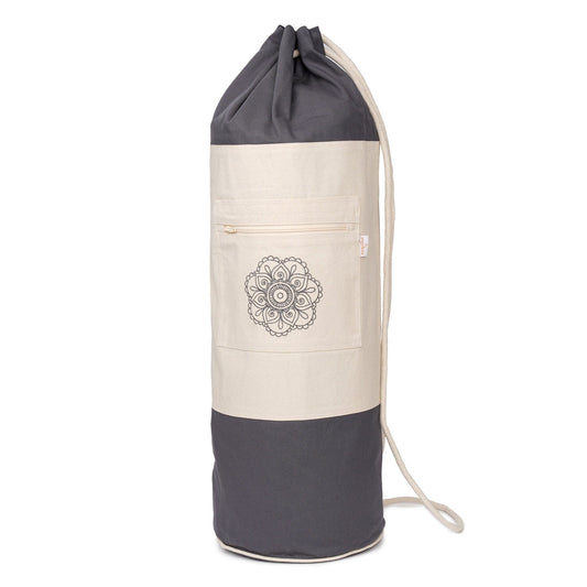yogatasche-surya-bag-2-farbig-fur-schurwollmatten-grau-natur-75-x-25-x-25-cm-555173 - Flow of Passion