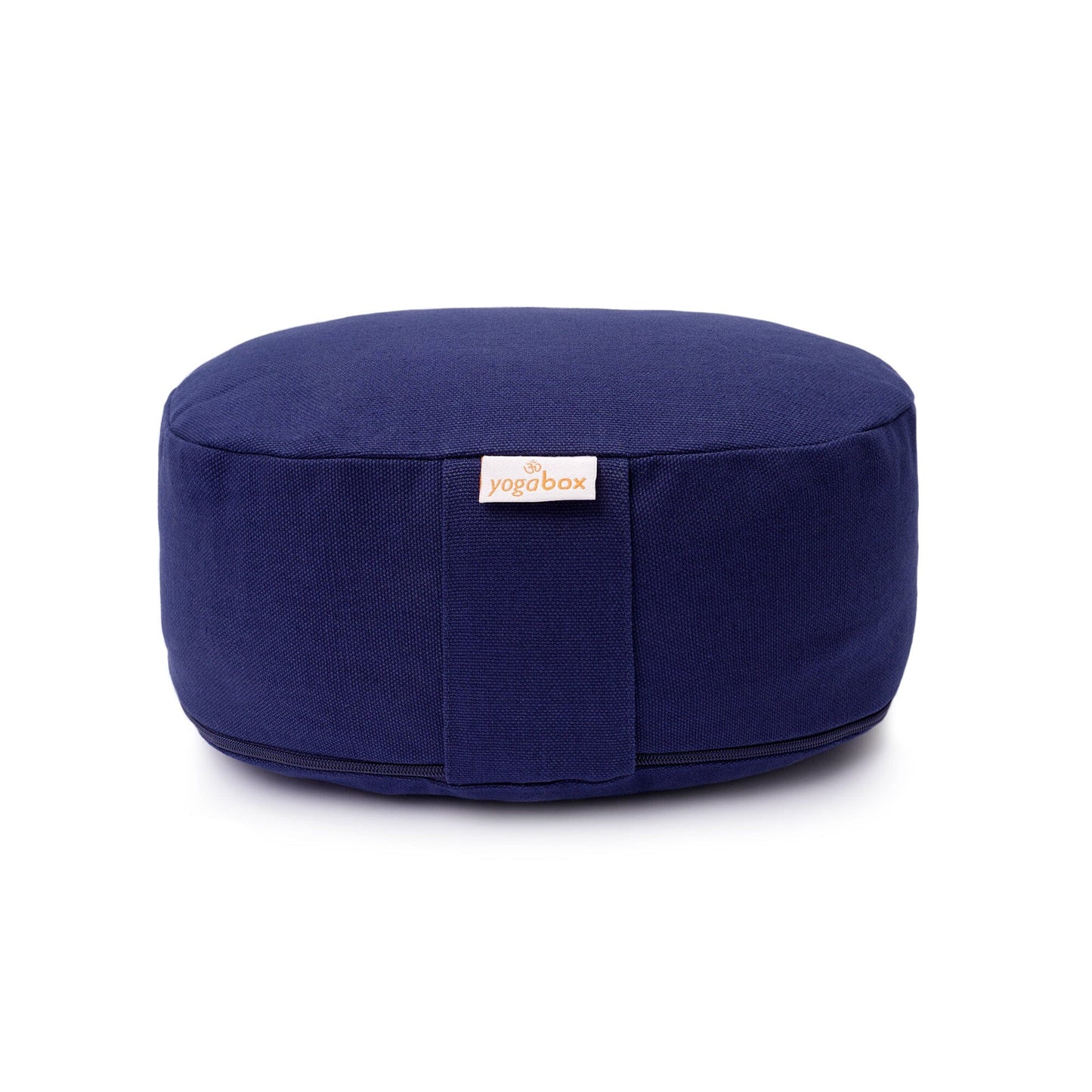 yogilinor-reise-meditationskissen-mini-oval-basic-dunkelblau-buchweizenschalen-26-x-21-x-9-cm-862190 - Flow of Passion